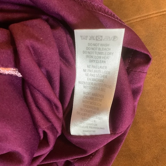 Adrianna Papell Purple Lace Cocktail Dress – Size 10 - Picture 6 of 8